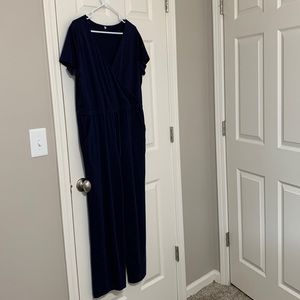 Navy Blue Jumpsuit